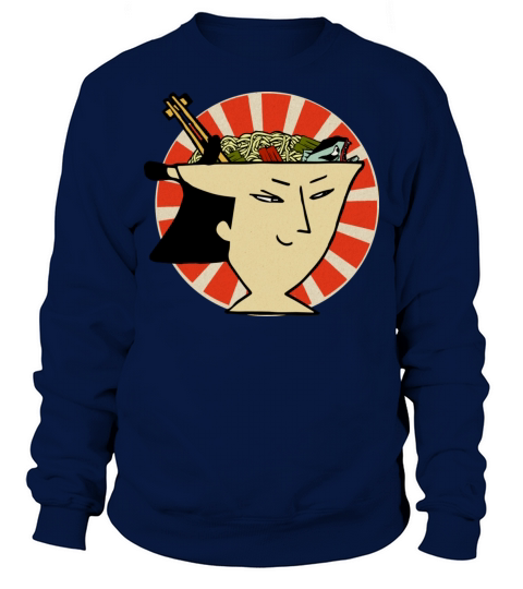 Vintage Japanese Ramen Bowl Sweatshirt Unisex