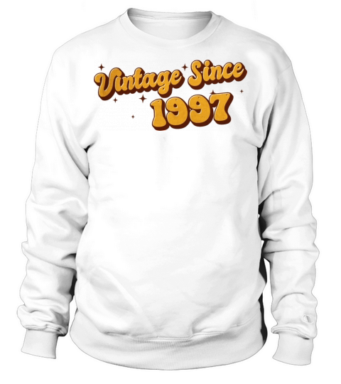 Vintage since 1997 26 Years Old - Groovy 26th Sweatshirt Unisex