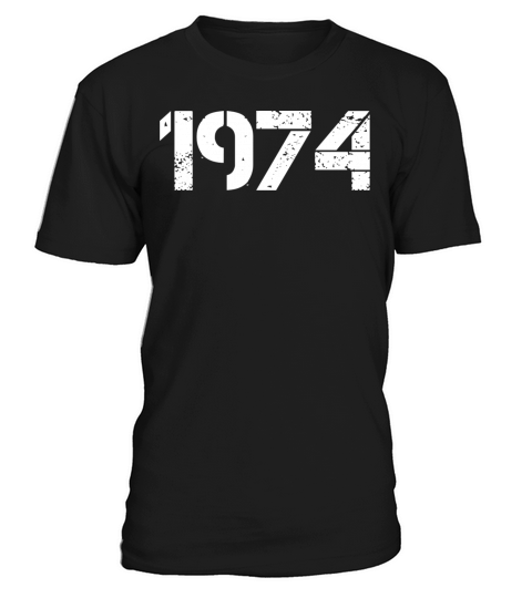 1974 Retro Vintage Birthday since in 1974 gift T-Shirt Unisex