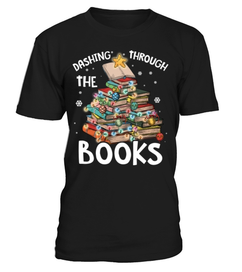 Christmas Tree Holiday Reading Reader Pajamas T-Shirt Unisex