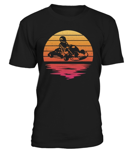 Kart Racing go karts motorsport Vintage go-kart T-Shirt Unisex