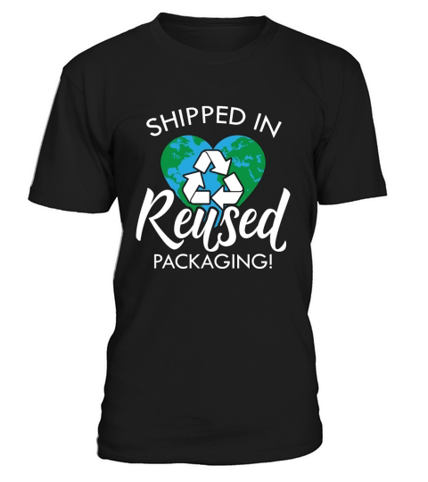 Recycling Shipped In Reused Eco Friendly Recycler T-Shirt Unisex