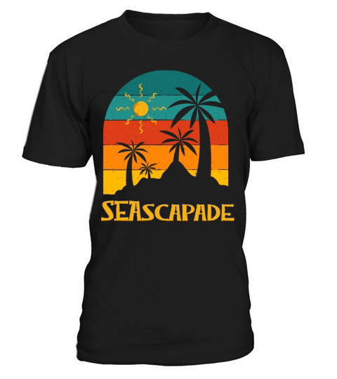 Seascapade Summer Trip Tropical Travel Beach T-Shirt Unisex