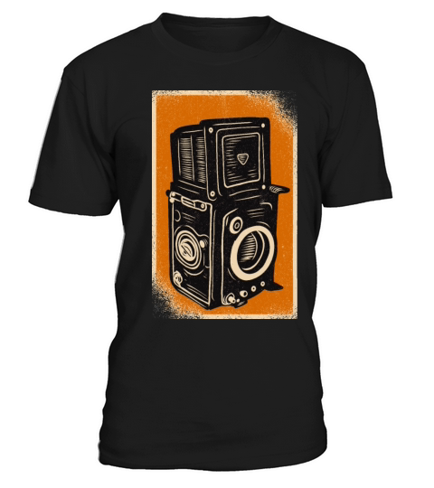 Vintage Black White Camera T-Shirt Unisex