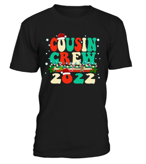 Vintage Color Classic Christmas Design - Cousin Cr T-Shirt Unisex