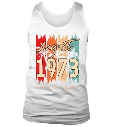 August 1973 Vintage Tank Top Unisex