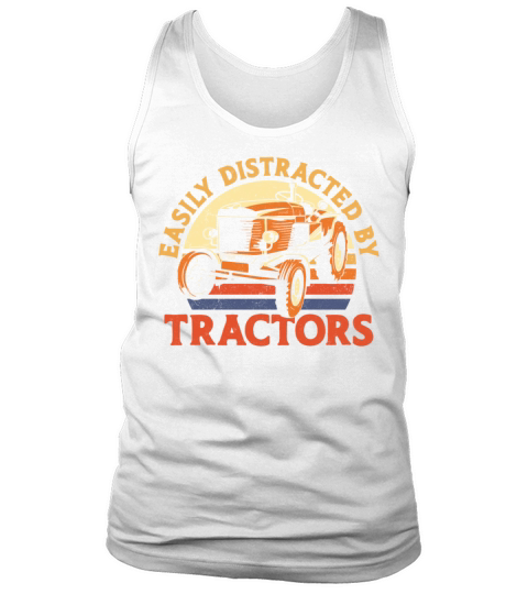 Farming Farmer Vintage Tractor Tank Top Unisex