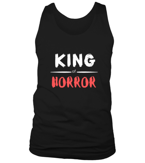 Funny Horror Movie Fan Halloween King Of Horror Tank Top Unisex