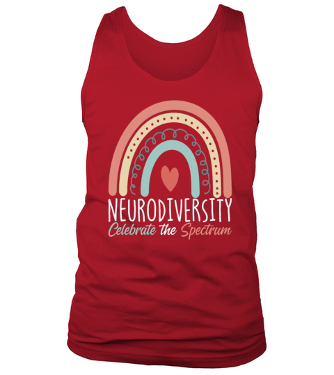 Neurodiversity Celebrate The Spectrum Autism Tank Top Unisex