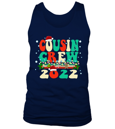 Vintage Color Classic Christmas Design - Cousin Cr Tank Top Unisex