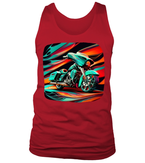 Vintage Motorcycle Bike Tank Top Unisex