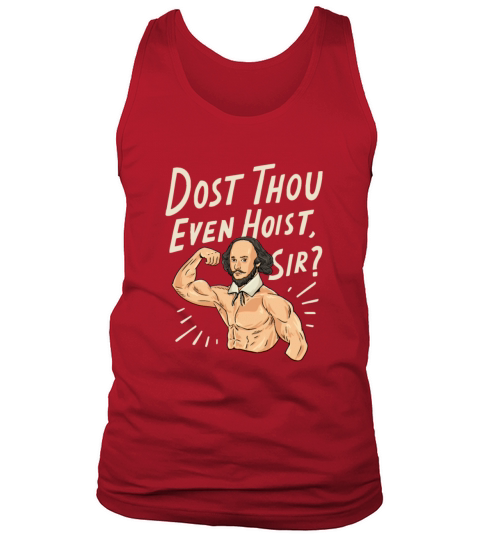 William Shakespeare Design for a Shakespearean Tank Top Unisex
