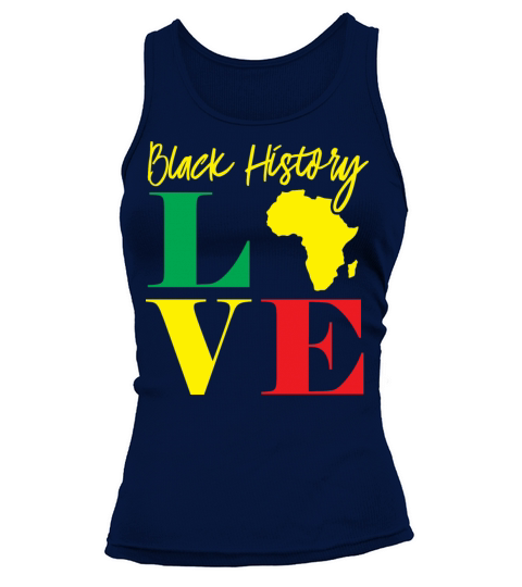 African American Clothing Gift Men Women Black Tank top Woman