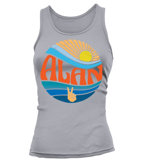 Alan Shirt Vintage Sunset Alan Groovy Tie Dye Tank top Woman