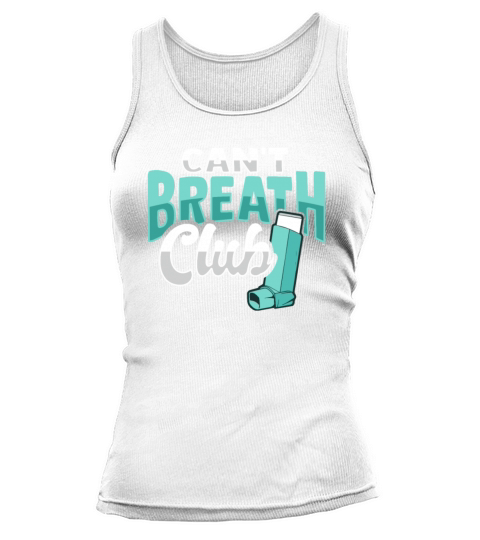 Albuterol Asthma Inhaler Design for an Asthmatic Tank top Woman
