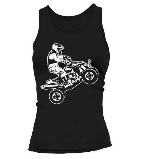 all terrain vehicles cool BIKER drawing art theme Tank top Woman