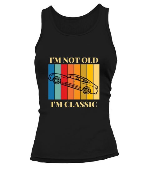 Colorful Vintage T shirt Design Tank top Woman