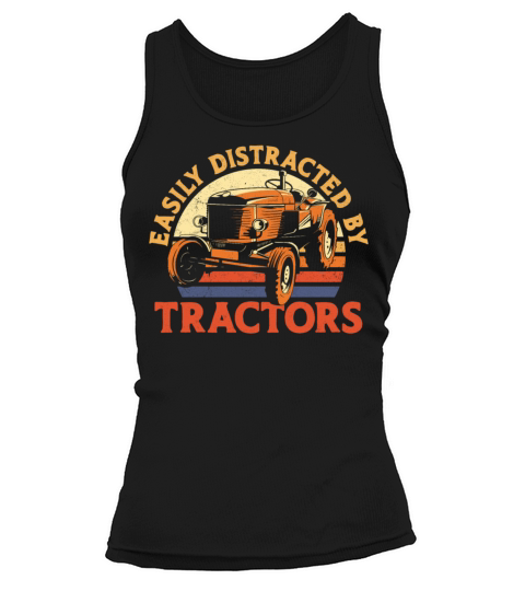 Farming Farmer Vintage Tractor Tank top Woman