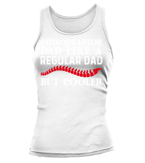 Funny Chiropractor Dad Cool Patriotic Doctor of Tank top Woman