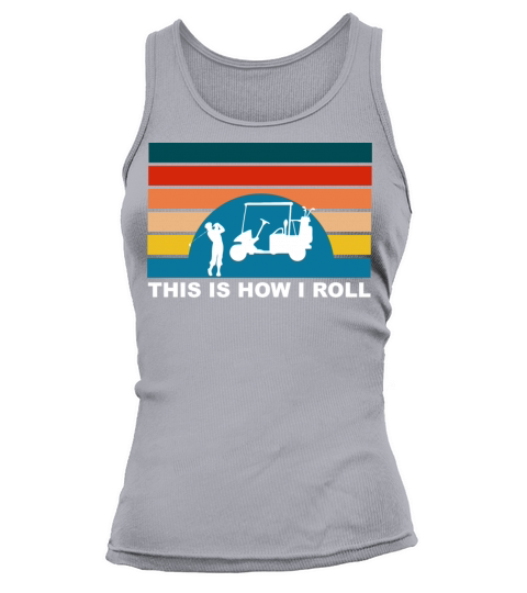 Funny Retro Vintage Golf Shirt Tank top Woman