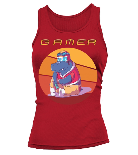 Gamer Retro Video Games Vintage Funny Gaming Conso Tank top Woman
