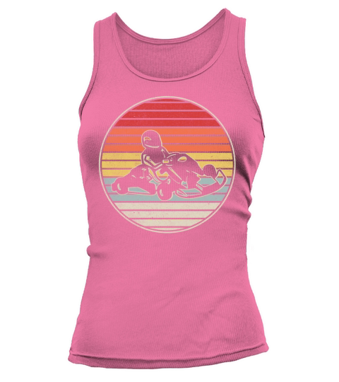 Go-Kart vintage go karts motorsports Kart Racing Tank top Woman