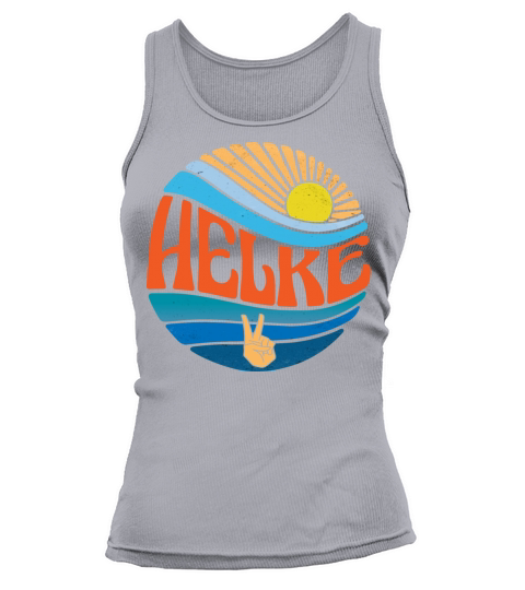 Helke Shirt Vintage Sunset Helke Groovy Tie Dye Tank top Woman