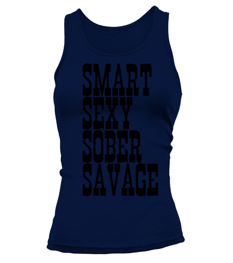 SMART SEXY SOBER SAVAGE Tank top Woman