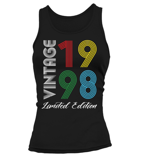 Vintage 1998 Vintage Birthday Retro Vintage Tank top Woman