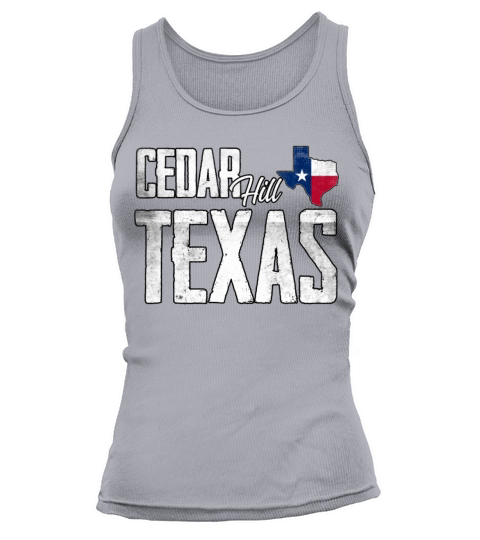 Vintage Cedar Hill Texas Flag Tank top Woman