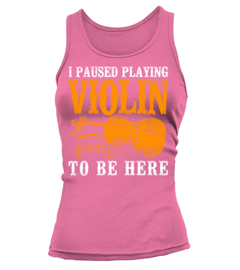 Violin Violinist Vintage I Paused Tank top Woman