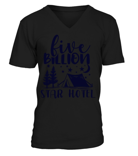 Camping Camper Van Vintage In Caravan Caravan V-Neck T-shirt