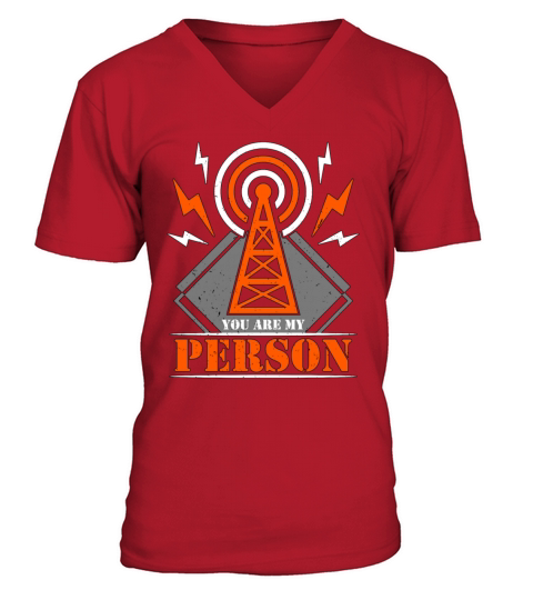 Ham Radio You Are My Person Amateur Radio Operator V-Neck T-shirt