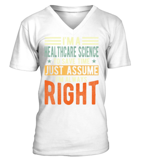 Healthcare Science V-Neck T-shirt