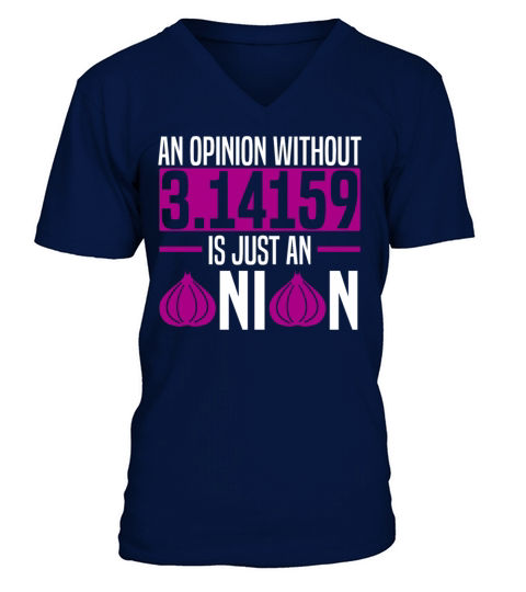 Math Instructor Math Teacher Mathematician Pi Day V-Neck T-shirt