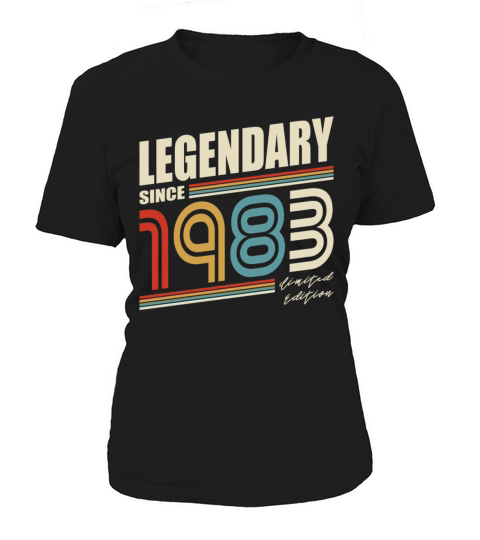 40th birthday vintage 1983 legendary since 1983 Women's T-Shirt