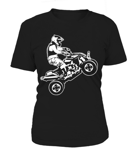 all terrain vehicles cool BIKER drawing art theme Women's T-Shirt