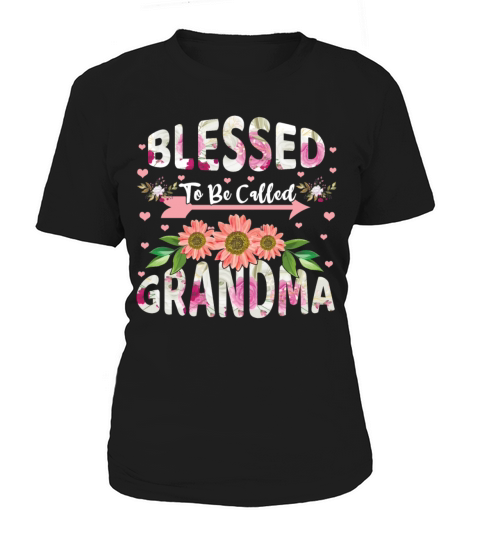 Blessed To Be Called Grandmom Mom Mothers Day Women's T-Shirt