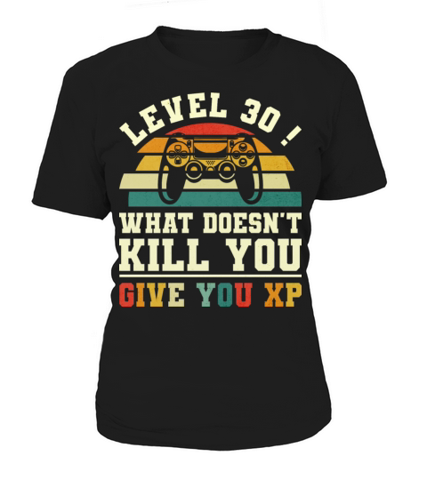 Level 30 Xp 1992 30th Birthday Gamer Women's T-Shirt