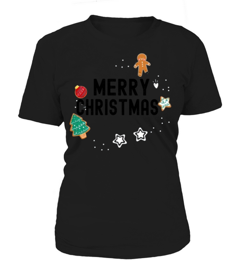 Merry Christmas Tree Crew Grunge Matching Pajama Women's T-Shirt