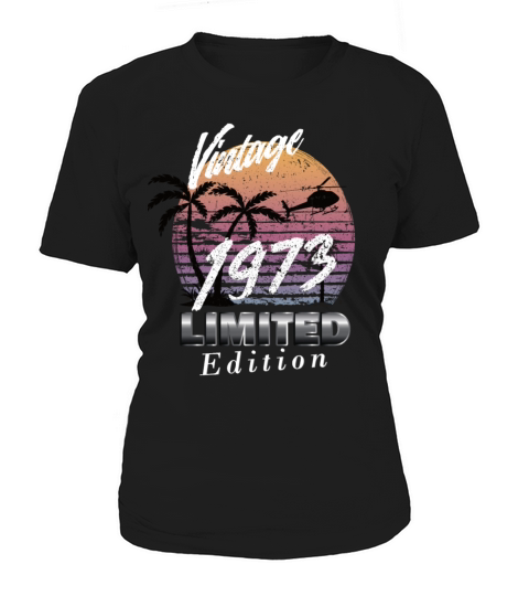 Vintage 1973 Limited Edition Women's T-Shirt