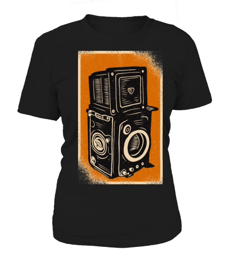Vintage Black White Camera Women's T-Shirt