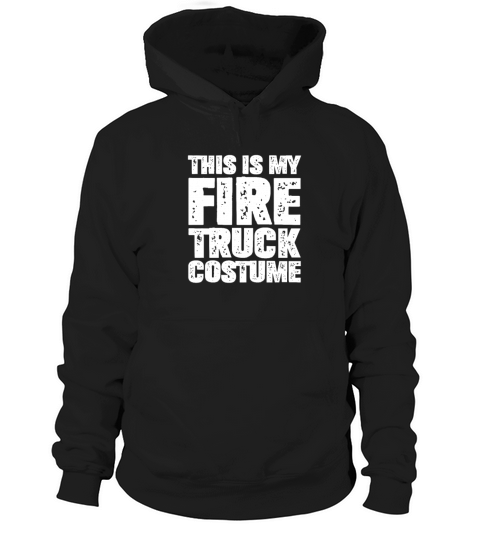 This Is My Fire Truck Costume Vintage Hoodie Unisex