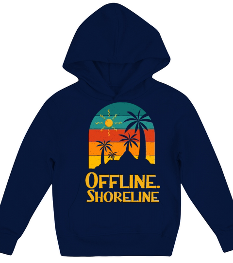 Beach Family Ocean Relatives Summer Kids Hoodie