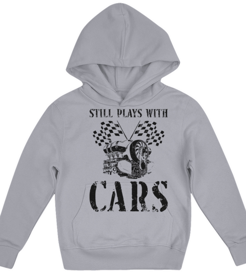 Drag Racing Race Car Vintage Still Kids Hoodie