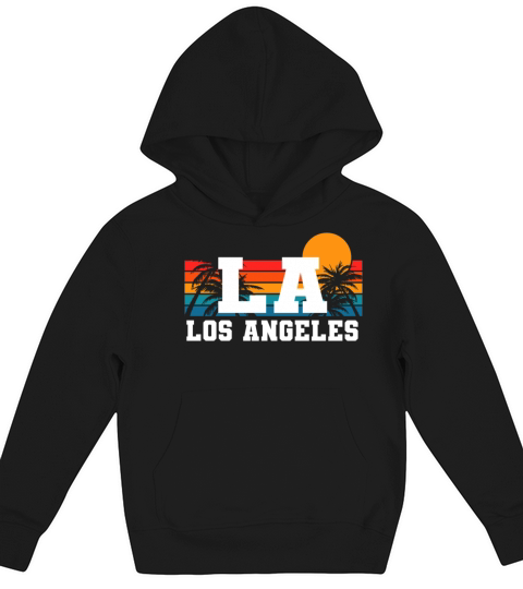 Los Angeles LA California Gift Kids Hoodie