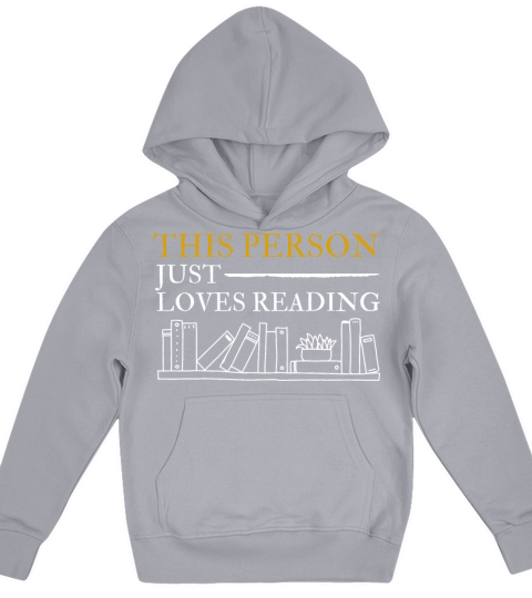 This person just loves reading lovers gifts Kids Hoodie