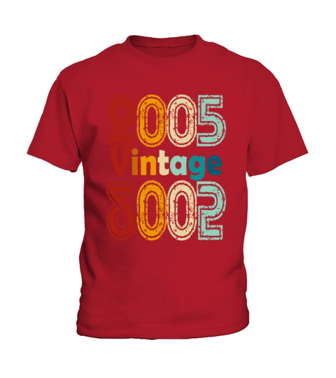 2005 vintage vintage retro birthday gift Kids T-Shirt