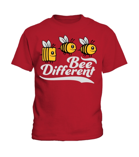bee different saying quote Kids T-Shirt