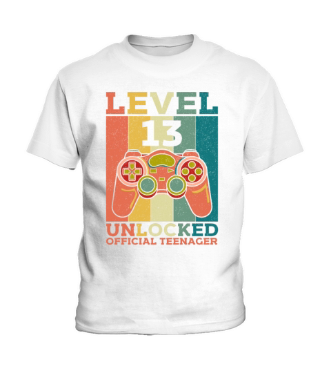 Birthday 13 Year Old Boys Official Teen Kids T-Shirt